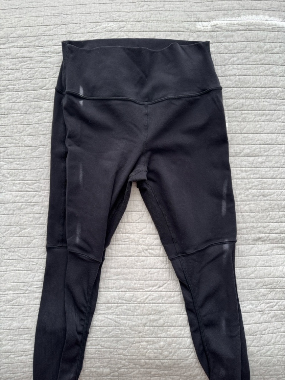Alo Airbrush Goddess Leggings Black High Waisted Sculpting - Picture 7 of 9